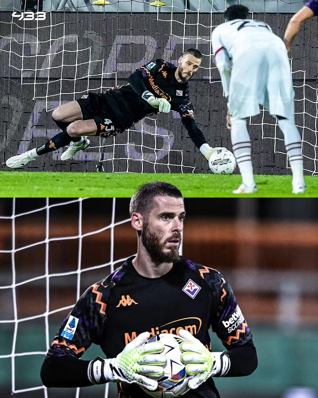 Efter et års fald vendte målmand De Gea tilbage til slagmarken i Serie A